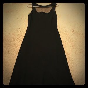 Black cocktail dress